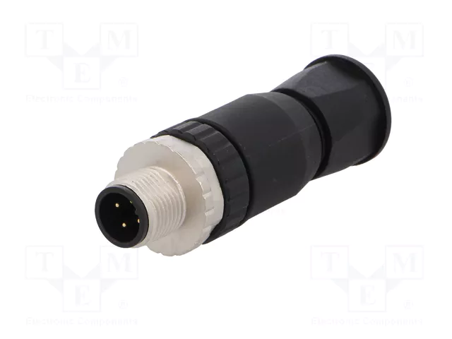 HARTING Conector M12 Industrial 4 Pines Macho Recto IP67 HARTING Conector M12 Industrial 4 Pines Macho Recto IP67