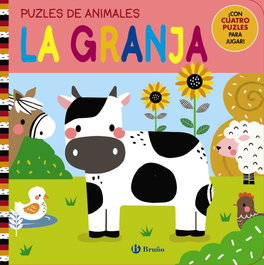 BRUÑO Puzles de animales. La granja