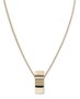 Rosefield Pulsera Wave Charm necklace Gold Dorado