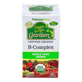 Natures Plus B Complex 60 Cápsulas Apto para Veganos