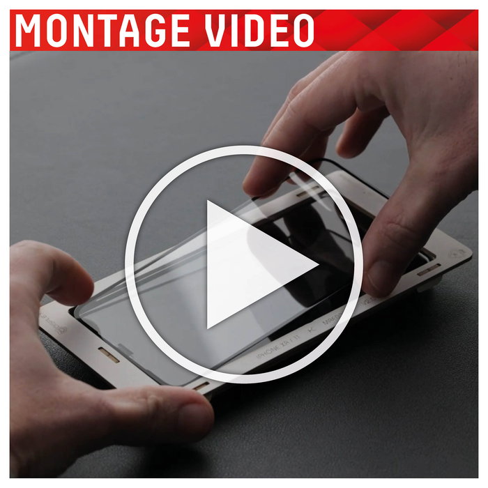 Displex Protector Pantalla Panzerglas 2D Clear 10H para iPhone 13/13 Pro/14/16e/17e - Vidrio Templado Resistente a Impactos y Rayones - Incluye Kit de Montaje