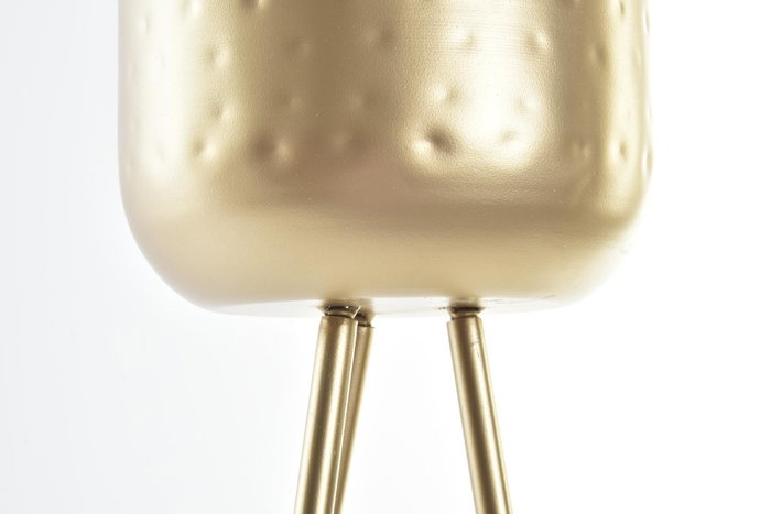DKD Home Decor Macetero Metal Dorado 29x24,5x64 cm DKD Home Decor Macetero Metal Dorado 29x24,5x64 cm