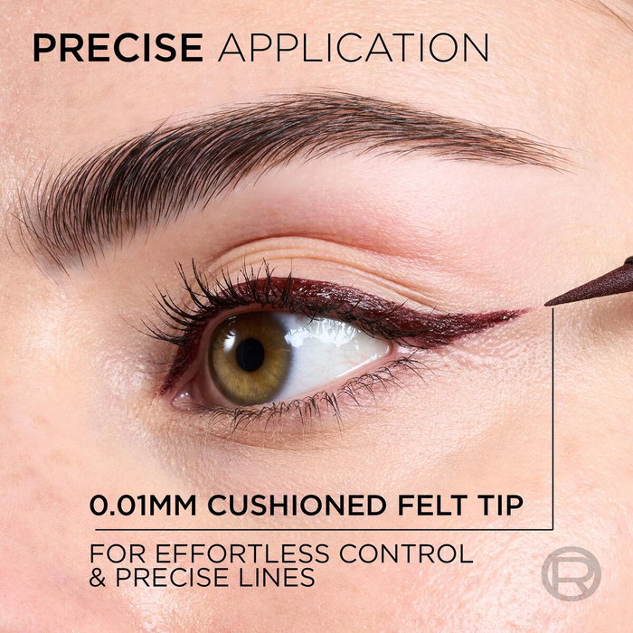 L'Oréal Paris HAUTE PRECISION Delineador de Ojos Granate