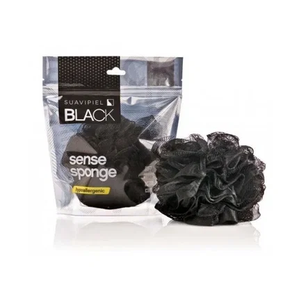 Suavipiel Black Sense Sponge Men Black Esponja Exfoliante Muy Suave Suavipiel Black Sense Sponge Men Black Esponja Exfoliante Muy Suave