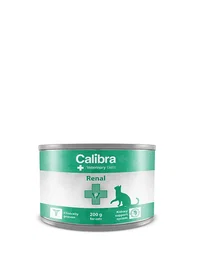 Calibra Vet Diet Cat Renal Alimento Húmedo para Gatos con Problemas Renales, Pack 6 Latas de 200gr