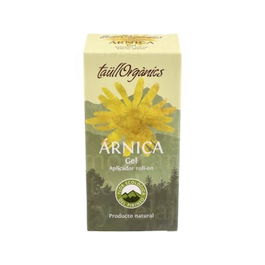 TAULLORGANICS Arnica Clasica Roll-On 50Ml. Calma y relaja gel de rápida absorción para golpes, moratones y tensiones musculares