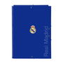 Carpeta de anillas Real Madrid C.F. Azul A4 26 x 33.5 x 2.5 cm