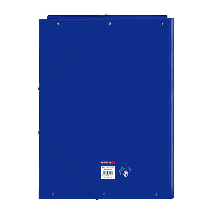 Carpeta de anillas Real Madrid C.F. Azul A4 26 x 33.5 x 2.5 cm