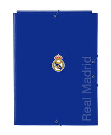 Safta Carpeta Folio 3 Solapas Real Madrid Equipación 25/26