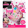 DISNEY Set de Maquillaje de Teléfono Minnie con 4 Sombras, 6 Brillos, 1 Barra Labial, 1 Esmalte y 2 Pinceles para Niñas +5 Años