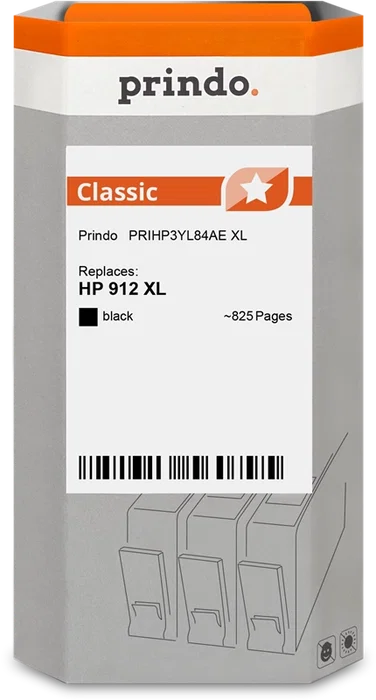 Prindo Cartucho de tinta negro PRIHP3YL84AE Classic XL Prindo Cartucho de tinta negro PRIHP3YL84AE Classic XL