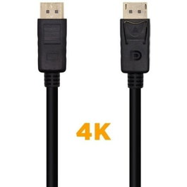 Aisens Cable DisplayPort 1.2 Negro 10m 4K@60Hz DP/M - DP/M