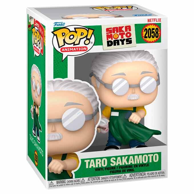 Funko Figura POP Taro Sakamoto de Sakamoto Days, Figura Vinilo en Caja Regalo