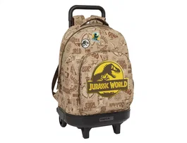 Mochila Escolar con Ruedas Jurassic World 33 x 45 x 22 cm
