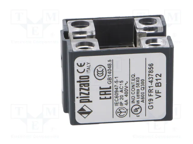 PIZZATO ELETTRICA Bloque de contacto NO x2 VF B12