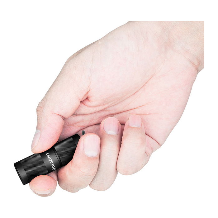 Olight I1R 2 Pro Linterna de Llavero, Negro, Aluminio, 180 Lúmenes, IPX8, Recargable USB, 51.3 mm