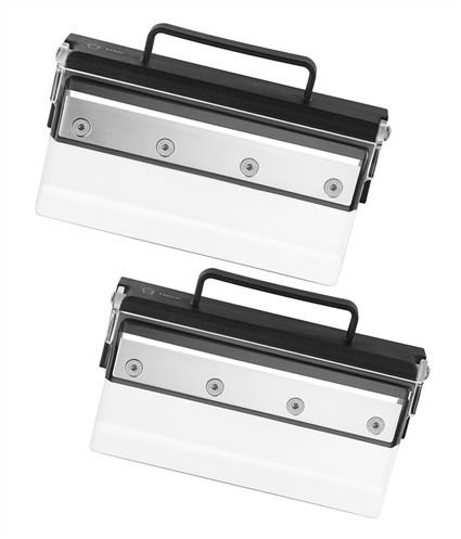 Kitchenaid 5KSMSCA Cortador de Verduras en Láminas Accesorio para Robots de Cocina con 2 Cuchillas de Acero Inoxidable