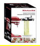 Kitchenaid 5KSMSCA Cortador de Verduras en Láminas Accesorio para Robots de Cocina con 2 Cuchillas de Acero Inoxidable