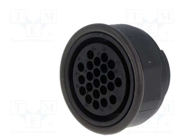 HARTING UIC558 Conector redondo hembra de 22 pines