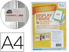 Djois Funda para Colgar Adhesiva DIN A4 Blanco