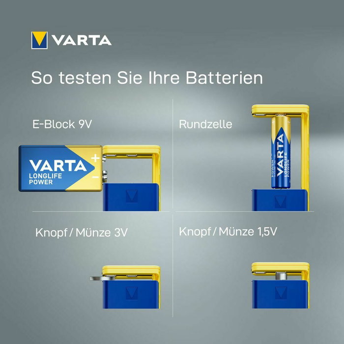 Varta LCD Battery Tester 00893101111