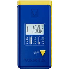 Varta Comprobador de pilas LCD 893101111 azul