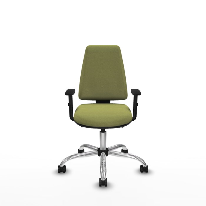 PIQUERAS Y CRESPO Silla de oficina Elche Verde oliva con mecanismo Asincro PIQUERAS Y CRESPO Silla de oficina Elche Verde oliva con mecanismo Asincro