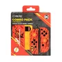 Blade Gaming FLASWCP Combo Pack Carcasa Dura y Grips The Flash para Nintendo Switch con Caja para 16 Juegos - Diseño Único y Agarre