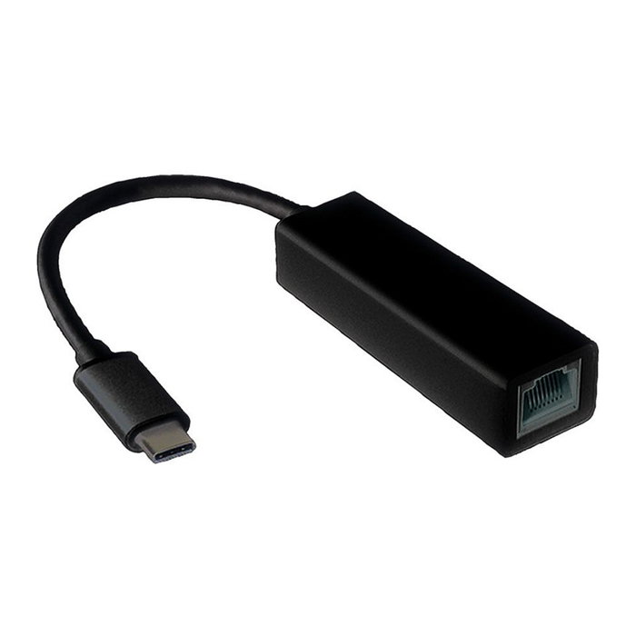 VALUE USB 3.2 Gen 2 Typ C zu Gigabit Ethernet Konverter Negro VALUE USB 3.2 Gen 2 Typ C zu Gigabit Ethernet Konverter Negro