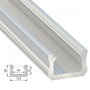Perfil de aluminio Tipo X 2,02M