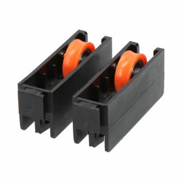 Edm Rodamiento Alugom 400 RD20 de Nylon Negro (2 uds)