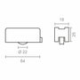 Edm Rodamiento Alugom 400 RD20 de Nylon Negro (2 uds)