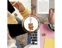 Wondee Colgante charm para movil funny type c carrot bear