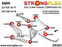 StrongFlex STF032097A Silentblock Brazo de Control Trasero Interior Sport