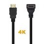 Aisens Cable HDMI V2.0 Acodado Premium 2m Negro