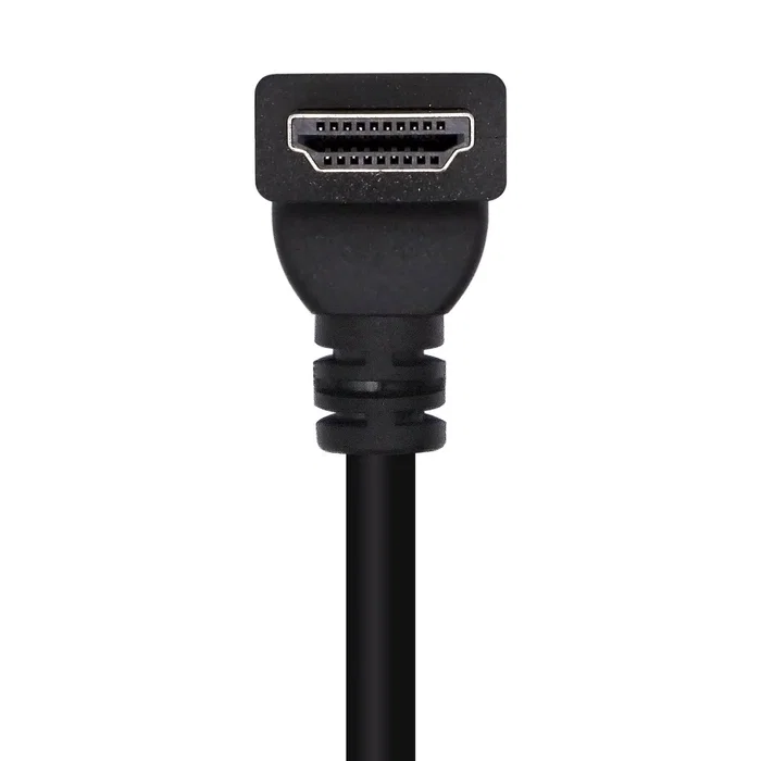 Aisens Cable HDMI V2.0 Acodado Premium 2m Negro