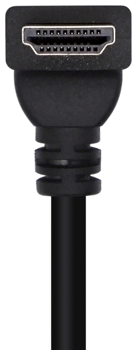 Aisens Cable HDMI V2.0 Acodado Premium 2m Negro