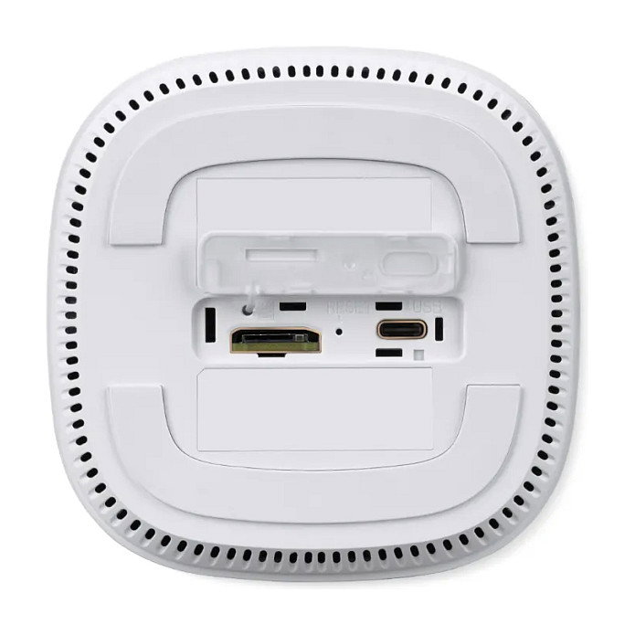 Acer Connect X6E - Router 5G Wi-Fi 6E Tribanda Portátil con 2 Puertos LAN, Conectividad NanoSIM, Procesador Qualcomm SDX62, Color Blanco, Modelo de Enrutador CPE para Plug EU