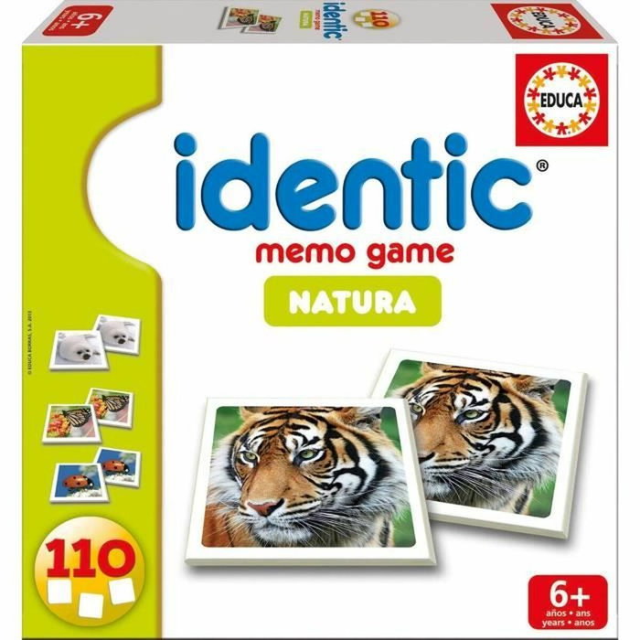 Educa Identic Natura Juego de memoria Educa Identic Natura Juego de memoria