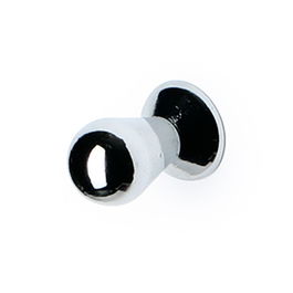 HERRAJES ALK Pomo Zmk Trieste D14 H22 Cromo para Puerta