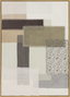 DKD Home Decor Set de 2 Cuadros Abstractos 3D Beige y Marrón 50x70 cm