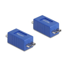 DeLOCK Adaptador USB Micro-B a Micro-B 5 Gbps Azul