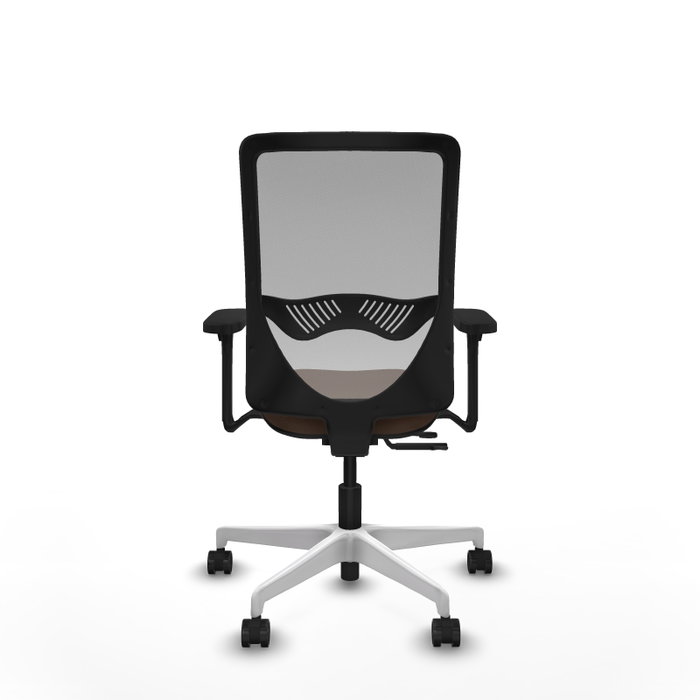 PIQUERAS Y CRESPO Silla de oficina Zulema con mecanismo Sincro/Traslack, Marrón oscuro y Gris PIQUERAS Y CRESPO Silla de oficina Zulema con mecanismo Sincro/Traslack, Marrón oscuro y Gris
