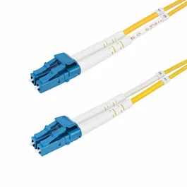 Startech.com SMDOS2LCLC5M Cable de Fibra Óptica Monomodo OS2 LC/LC UPC 5m, 9/125µm, para 100G, CWDM 1260-1625nm, LSZH, con Informe de Pruebas