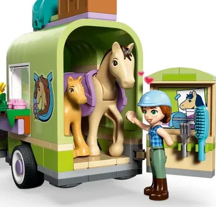 LEGO Friends Remolque para Caballo y Potrillo con 2 Minipersonajes y Animales con 279 piezas LEGO Friends Remolque para Caballo y Potrillo con 2 Minipersonajes y Animales con 279 piezas