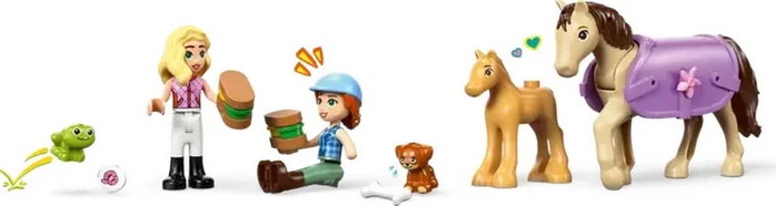 LEGO Friends Remolque para Caballo y Potrillo con 2 Minipersonajes y Animales con 279 piezas LEGO Friends Remolque para Caballo y Potrillo con 2 Minipersonajes y Animales con 279 piezas
