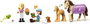 LEGO Friends Remolque para Caballo y Potrillo con 2 Minipersonajes y Animales con 279 piezas