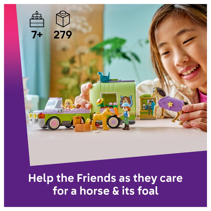 LEGO Friends Remolque para Caballo y Potrillo