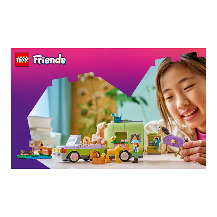 LEGO Friends Remolque para Caballo y Potrillo