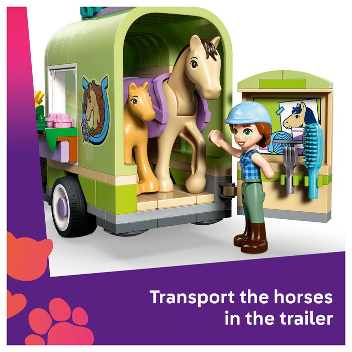 LEGO Friends Remolque para Caballo y Potrillo